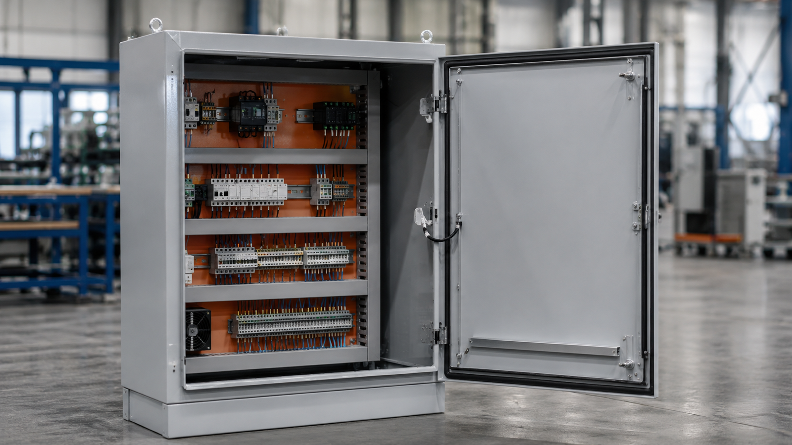 Sheet metal electrical enclosure