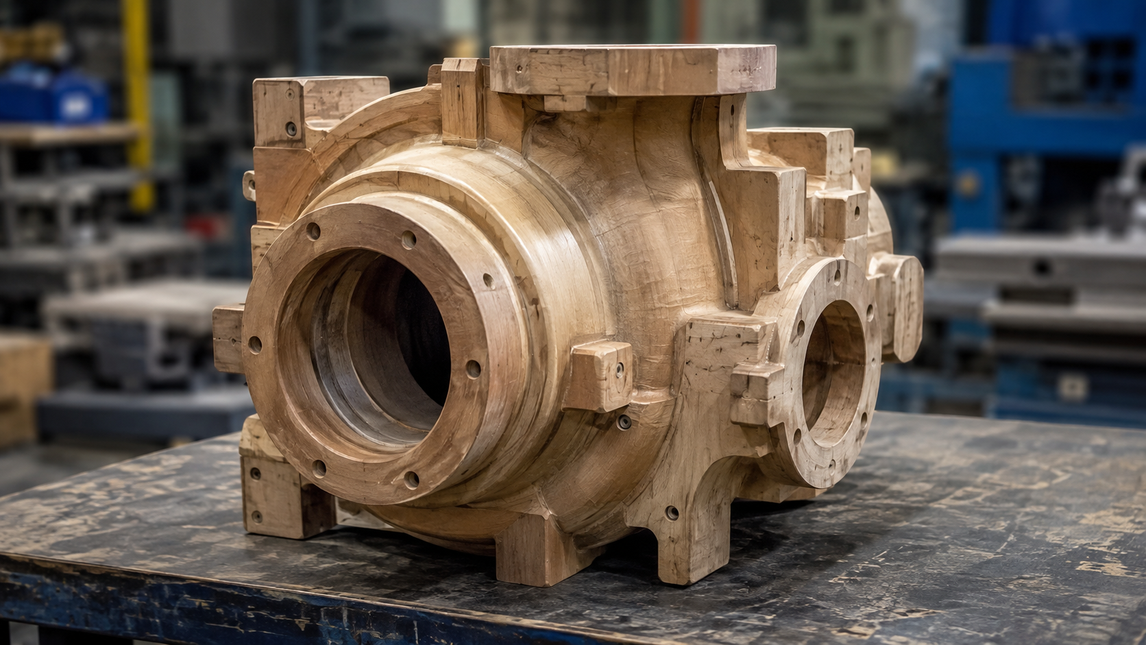 Pump housing pattern manufacturing